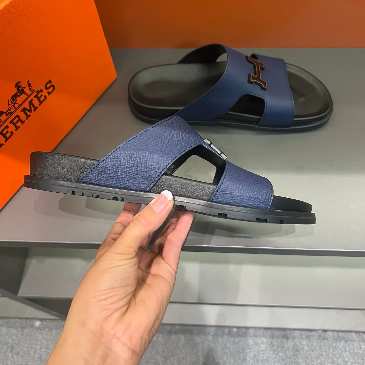 Men's shoes 💰300, size 38-45, the new 2014 summer Hermes shoes are the same as the original ones, handmade by masters! ❥High-end customization, exclusive products, the highest version in the industry⚠❥Using: Hermers upper: (pursuing top walking comfort) ✨Top quality on sale━━━━Hermes━━━━━